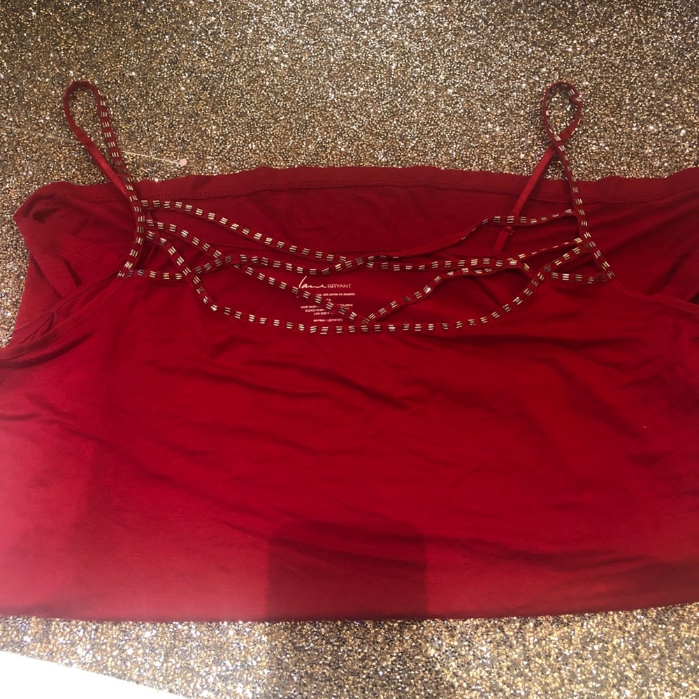 Lane Bryant Sequins Tank Top